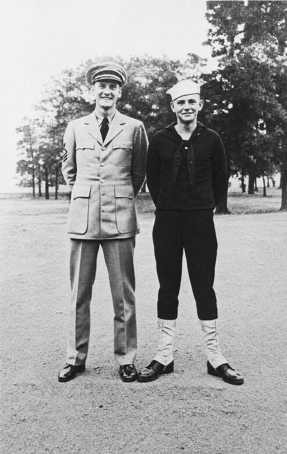 Everett Sturgell (left) and James Sturgell (right)