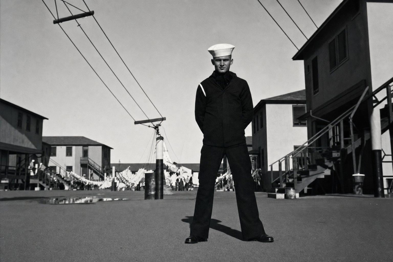 Jerry Koontz in the Navy